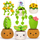 Crochetta Crochet Kit for Beginners, Crochet Starter Kits for Adults, Amigurumi Knitting Crocheting Kits with Step by Step Video