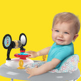 Bright Starts Disney Baby Mickey Mouse Original Bestie 2-In-1 Baby Activity Walker - Easy Fold Frame And Removable -Toy Station,