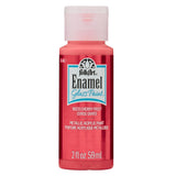 FolkArt Enamel Paint, Cherry Frost Metallic, 2 oz.