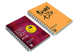 Askprints A5Notebook (Unruled Wire Bound Spiral Notebook, Multi Color, Pack Of 2)..