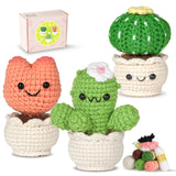 Gipony Crochet Kit for Beginners Animal,Crochet Animal Kits,Crocheting Kit for Starters,Learn to Crochet with Step-by-Step Video