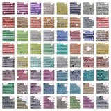 130000PCS Crystal Beads for Diamond Painting, Diamond Painting Accessories, 65 Colors Square Drills Rhinestones for Crafts, Bead