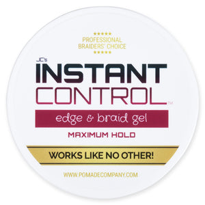 JC's Instant Control Edge & Braid Gel Max. Hold 4 oz.