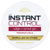 JC's Instant Control Edge & Braid Gel Max. Hold 4 oz.