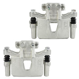 cciyu 19B3584 19B3585 Rear Left & Right Brake Caliper with Bracket Fit For Mitsubishi For Lancer 2009-2015,For Mitsubishi For Ou