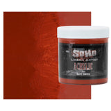 Soho Urban Artist Heavy Body Acrylic Paint - 500 ml Jar - Burnt Sienna - Thick, Rich Color, Excellent Coverage, Professional Qua