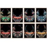 Gearock 8 Pack Horror Diamond Painting Kits, Halloween Diamond Art Kits for Adults, 5D Diamond Art Painting Kits for Room Bedroo