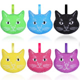 LemonRoad 6 Pcs Reusable Scrub Sponge Kitchen Sponge Fun Dish Scrubbers Color Cute Reusable Non Scratch Dish for Washing Dishes 
