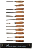 Pit Bull CHIC6891 Wood Carving Chisel Set, 12Piece