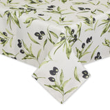 Olives Print Outdoor Tablecloth With Zipper 60X84