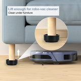 Stahala Bed Risers (Set of 8) Lifts Height 1,2,3 or 4,Solid Natural Wood Furniture Heavy Duty Leg Risers Lifts for Sofas