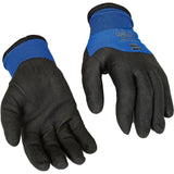 Honeywell Safety Products Usa Size 11 Black and Blue NorthFlex Cold Grip Nylon and PVC NylonSynthetic Lined Cold Weather Gloves 
