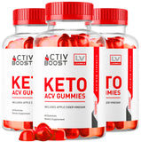 (3 Pack) ActivBoost Keto Gummies Advanced Formula, 180 Gummies for 3 Months