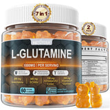 L-Glutamine 1000mg Exercise Gummies - Promotes Muscle Recovery and Growth, Enhances Performance. With Beta-Alanine, BCAAs, Magne