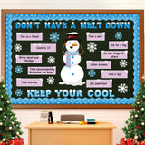 Moinchore Winter Mental Health Bulletin Board Set Christmas Emotion Motivational Classroom Decorations Snowman Emotional Regulat