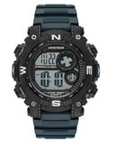 Armitron Sport Digital Men'S Watch (Gray Dial Blue Colored Strap)