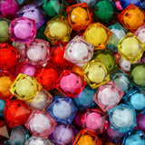 ANCADN 20mm Acrylic Beads 100pcs Cube Bead Chunky Bubblegum Beads for Jewelry Making Bracelet Necklace Craft Making Supplies (fk