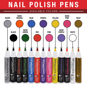 Warren London Pawdicure Dog Nail Polish Pens | Made in USA | Quick Dry, Low Odor, Non-Toxic Dog Accessories | Ideal for Dog Birt