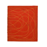 Rby Handmade Red Diary Notebook Bahi Khata Book Office Wishlist With White Pages And Lining Pattern (96 Pages)