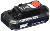 Lincoln Industrial LN1871 20V Lithium Ion Battery for LN1884