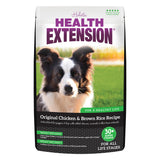 Health Extension Original Chicken & Brown Rice Dry Dog Food (30 lb / 13.61 kg) - Protein-Packed Formula with Probiotics, Omega 3