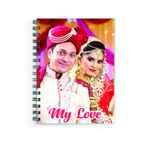 Anuman007 | Notebook Diary Unruled | Customized Gifts | Customized Notebook Diary Wire Bound Spiral Printed Unruled For Birthday