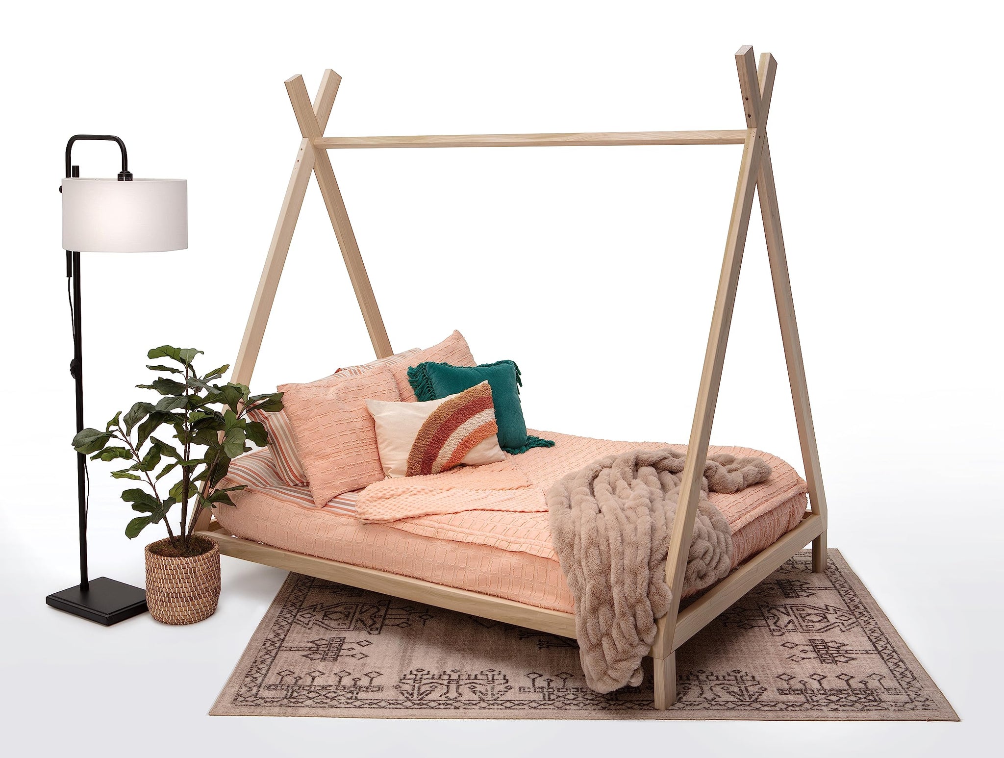 American Furniture Classics Model Full Teepee Full Size Teepee Bed With Raised Base