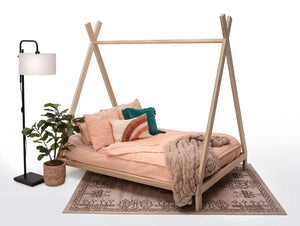 American Furniture Classics Model Full Teepee Full Size Teepee Bed With Raised Base