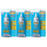 Aleenes Super Fabric Adhesive, Platinum Bond, SuperStrong, Ultra Flexible, Permanent, UV and Waterproof, 3 Pack, 1.5 fl oz C