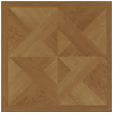 Nexus Self Adhesive 12-Inch Vinyl Floor Tiles, 20 Tiles - 12 x 12, Light Oak Diamond Parquet Pattern - Peel & Stick, DIY Floorin