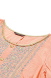 Aurelia Women'S Liva Peach Embroidered Top With Green Skirt And Dupatta_22Aud10486-604496_Xl