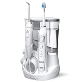 Waterpik Complete Care 5.0 Water Flosser + Sonic Electric Toothbrush, White WP861