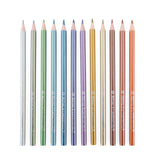 ROYAL BRUSH RTN157 Metallic Colored Pencils12/Pkg