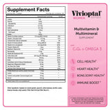 Vivioptal WOMEN Multivitamin & Multimineral Supplement - Softgels