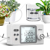 Automatic Watering System Dual Pump for Indoor Plants, Built-in Rechargeable Battery, Two Independent Water Zones, Worry-Free Va