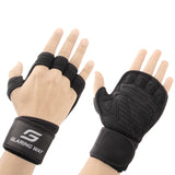 Glaring Way Neoprene Padded Weight Lifting Gloves for Men and Women - Ventilated Wrist Wrap Gloves for Athletes Gym Sessions Cyc
