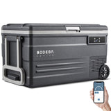 BODEGACOOLER 12 Volt Car Refrigerator,80 Quarts Portable Fridge,75L RV Freezer Single Zone,with APP Control,-4?-68? Car Cooler,1