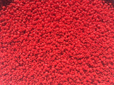 Seed Beads Size:11/0 50 gr / 1.76 oz (Red Opaque)
