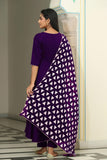 Gosriki Women'S Rayon Blend Anarkali Solid Kurta With Pant & Dupatta (Mita Begani-Gs_M_Begani_Medium),Begani,,B0DFY1TYNP