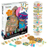 Fashion Angels Disney Stitch Cute & Feisty DIY Jewelry Design Kit, Makes 10+ Charm Bracelets, Includes Charms, Beads & Elastic, 