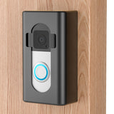 Adhesive Video Doorbell Mount,AHBTEYM Mount No Drill Bracket Holder Accessories for Apartment Home Rentals Compatible with Ring 