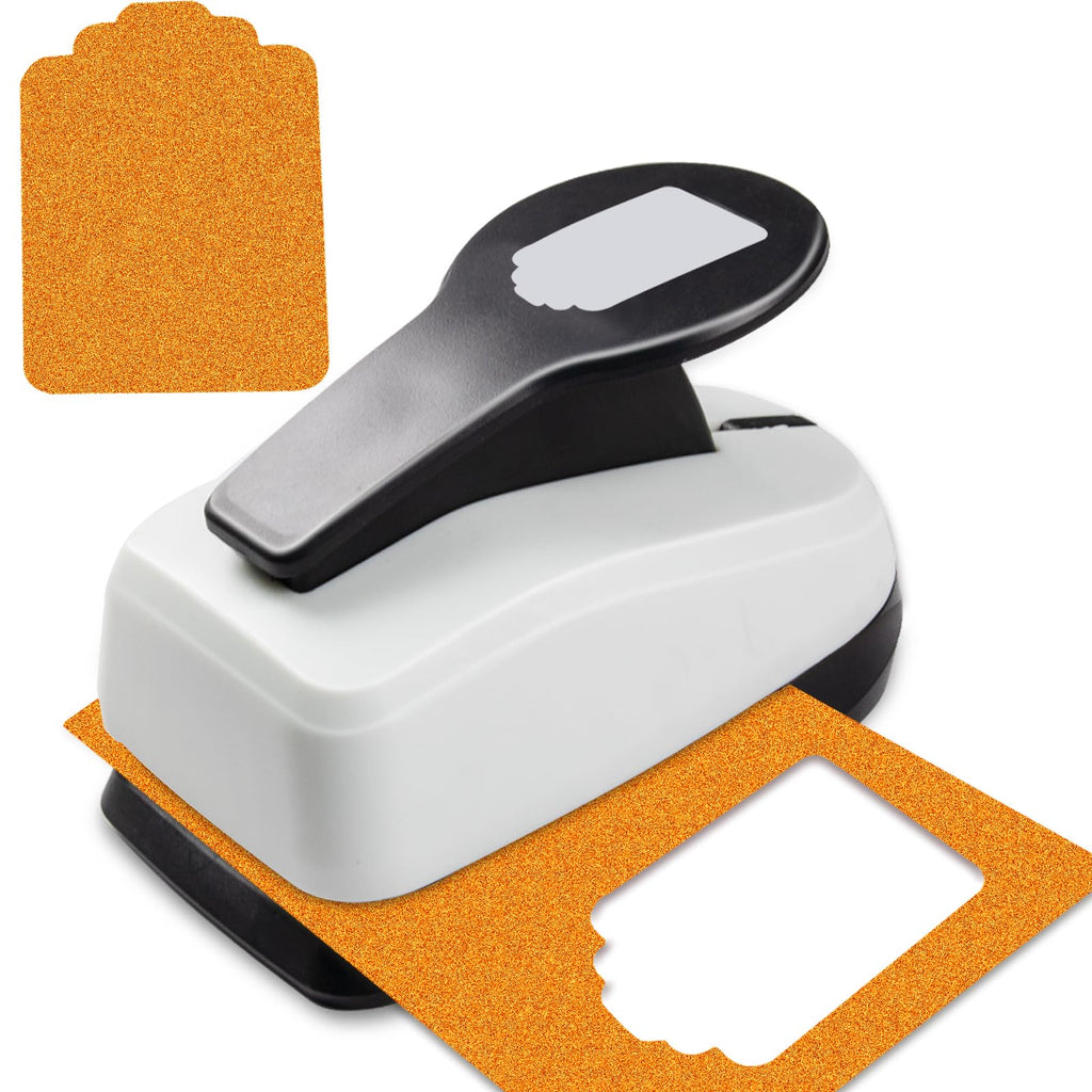 2 inch Tag Punch, Paper Punches, Tag Punches for Paper Crafts, Hole Pu ...