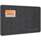 Lightomorrow Bulletin Board, 36 x 24 inches Felt Board - Decorative Pin Board, Cork Board Alternative for Wall, 3 x 2 Foldable