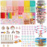 Earthcone Bracelet Jewellery Making Kit Included Clay Beads, Pony Kandi