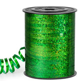 VISPAD Green Curling Ribbon, Green Ribbon 500 Yard, Shiny Metallic Curling Ribbon for Gift Wrapping, Balloon Ribbon String, Curl