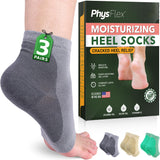 Moisturizing Heel Socks for Cracked Heels - Gel Socks for Dry Cracked Feet Repair - Silicone Socks for Womens Foot Treatment & O