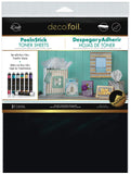 iCraft Deco Foil PeelnStick Toner Sheets, 8 x 10.5, 2 Count