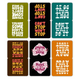 woopme Set of 6 Magnetic Magic in Your Heart Bookmark for Book Lovers Readers Students Gift Magnetic Page Clips Folding
