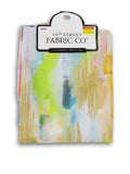 Fat Quarter 100% Cotton for Sewing Crafts - 18 x 21 Inches (Rainbow Painting)
