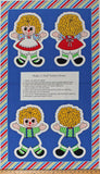 23.5 X 44 Panel Holly's Dollies DIY Rag Doll Dolls Make A Doll Stuffed Toys Kids Children's 1930's Depression Era Vintage-Look C